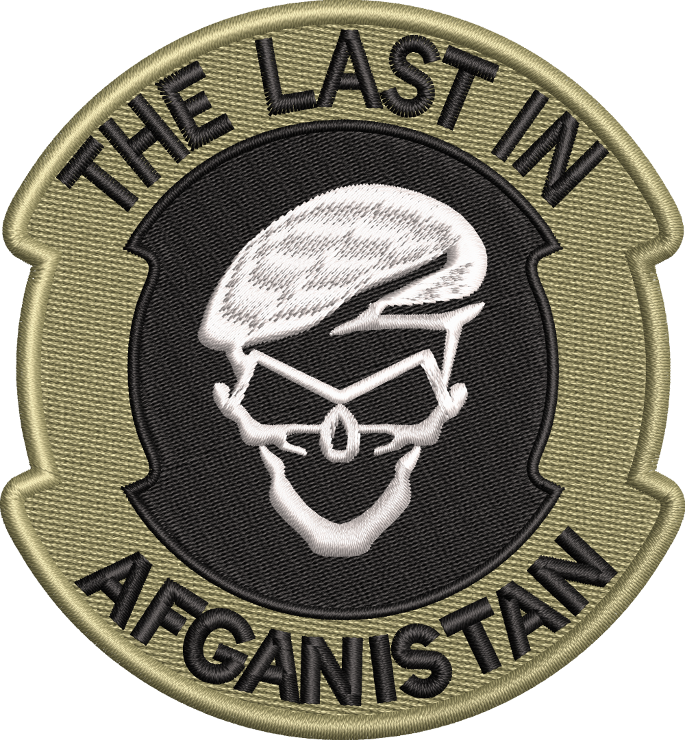 Emblema THE LAST IN AFGANISTAN